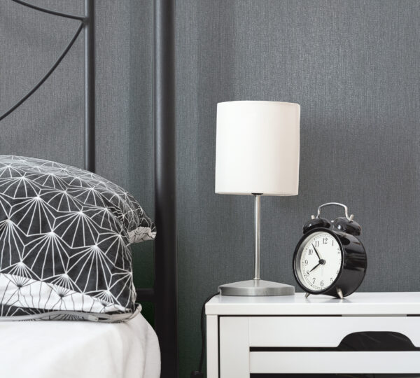 Modern,Design,Part,Of,A,Bedroom,With,A,Bed,,A